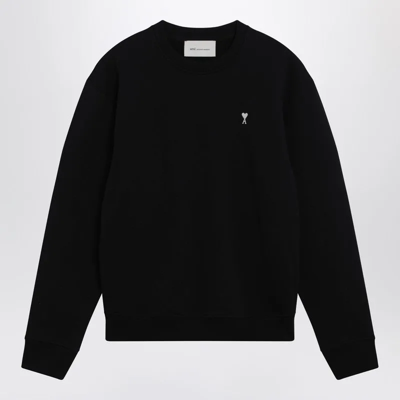 Ami De Coeur Black Sweatshirt sold by Wanan Luxury