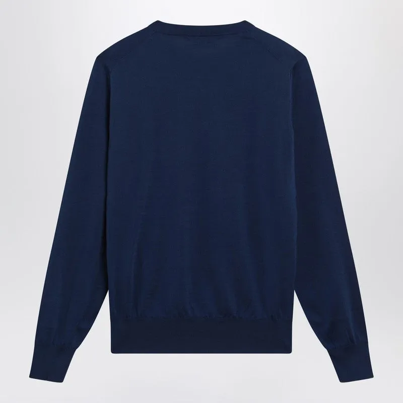 Blue Cotton Sweater sold by Wanan Luxury product image thumbnail 2