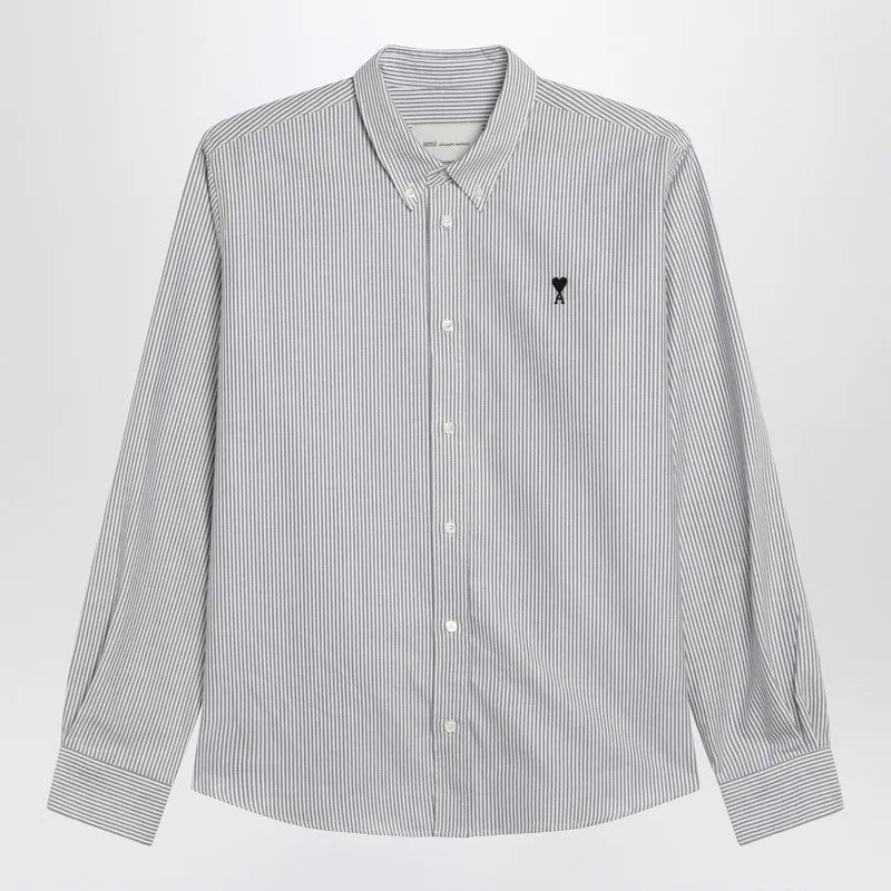 Ami De Coeur Striped White Shirt sold by Wanan Luxury