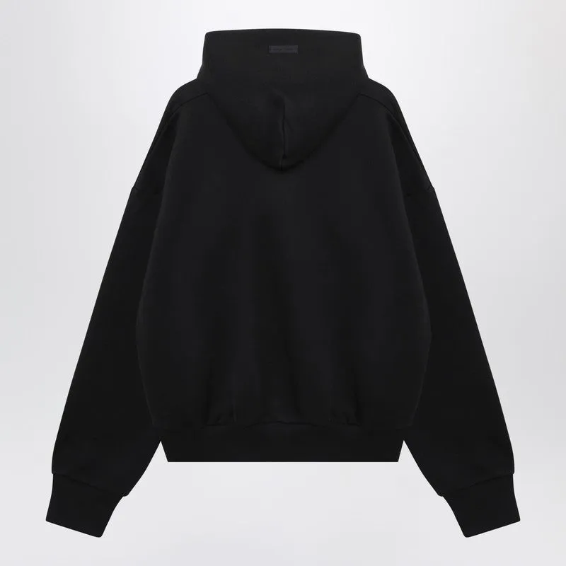 Black Washed Sweatshirt With Logo Print sold by Wanan Luxury product image thumbnail 2