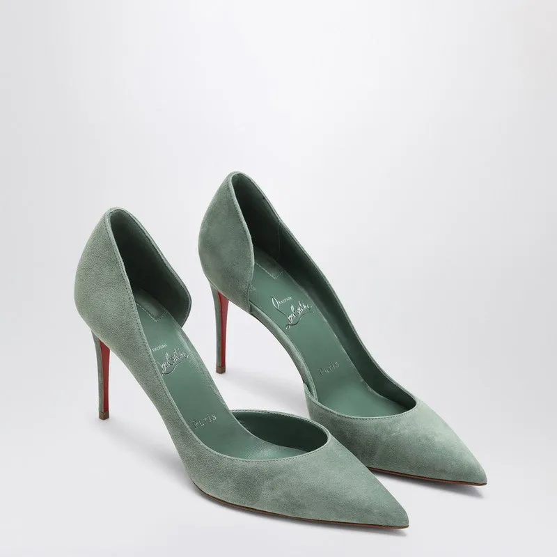 Manuka Coloured Suede Kate Pumps sold by Wanan Luxury