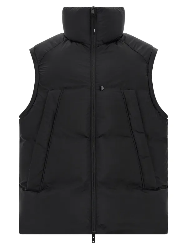 Y-3 Puffer Gilet Black sold by Wanan Luxury