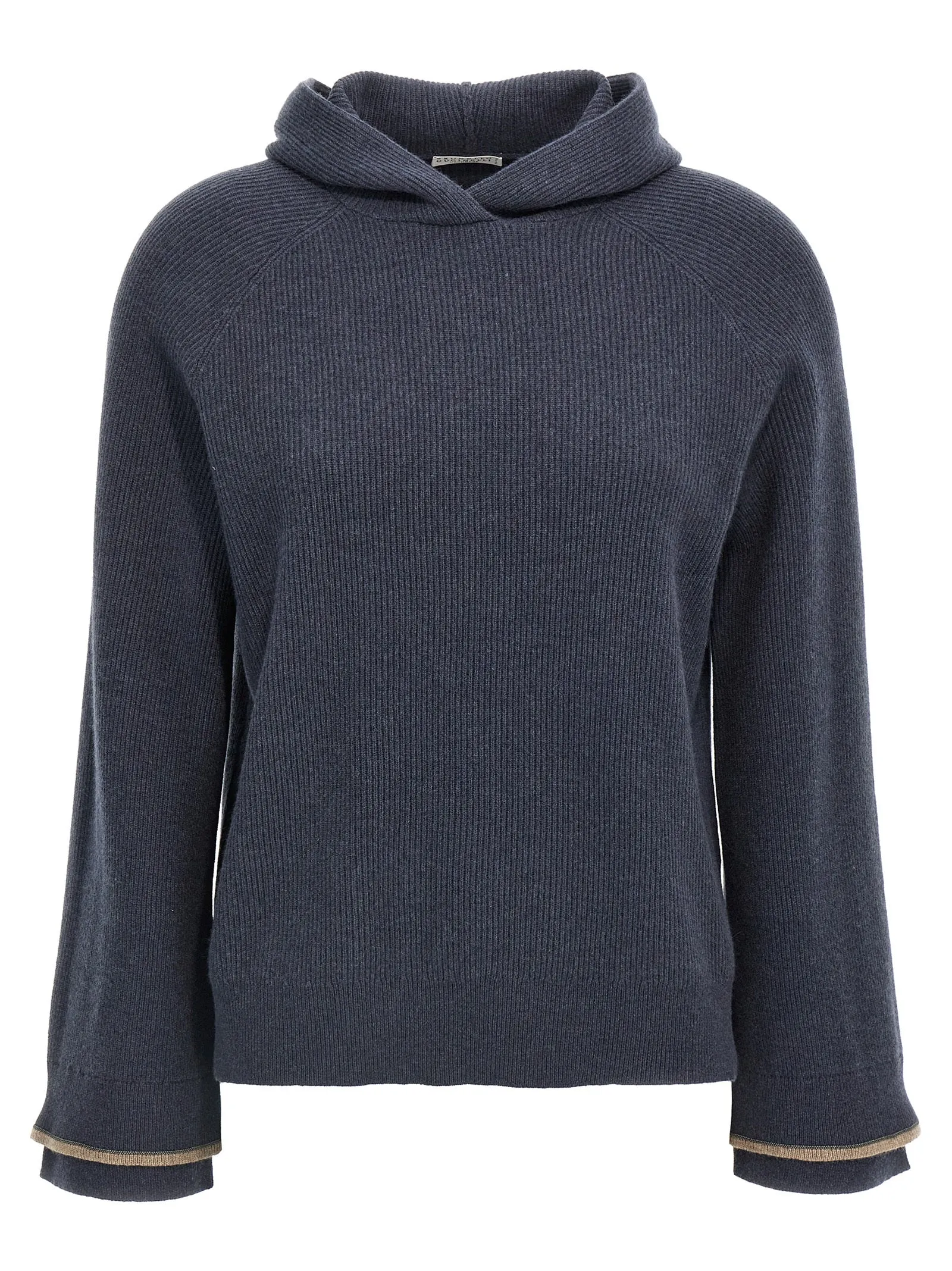 Hooded Sweater Sweaters And Cardigans Blue sold by Wanan Luxury