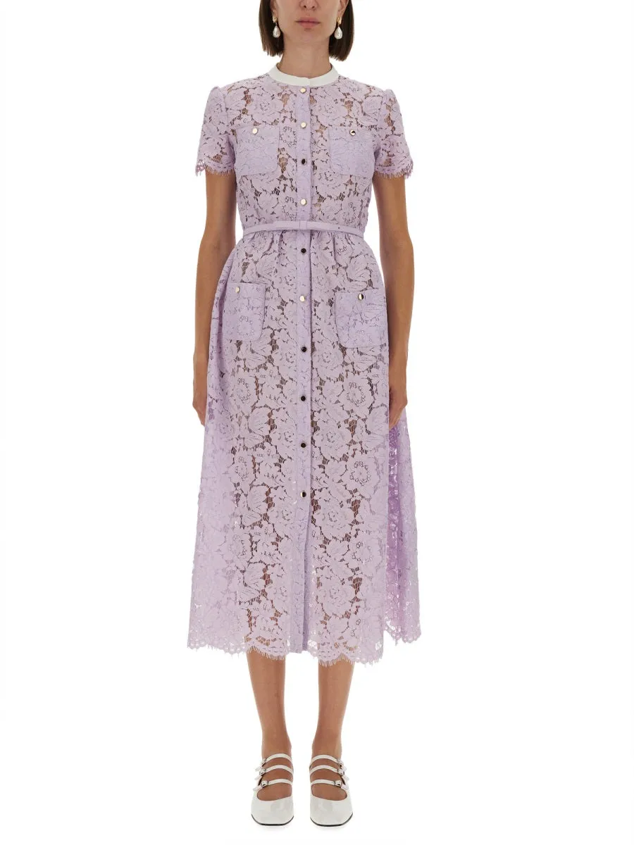 Lace Midi Dress sold by Wanan Luxury