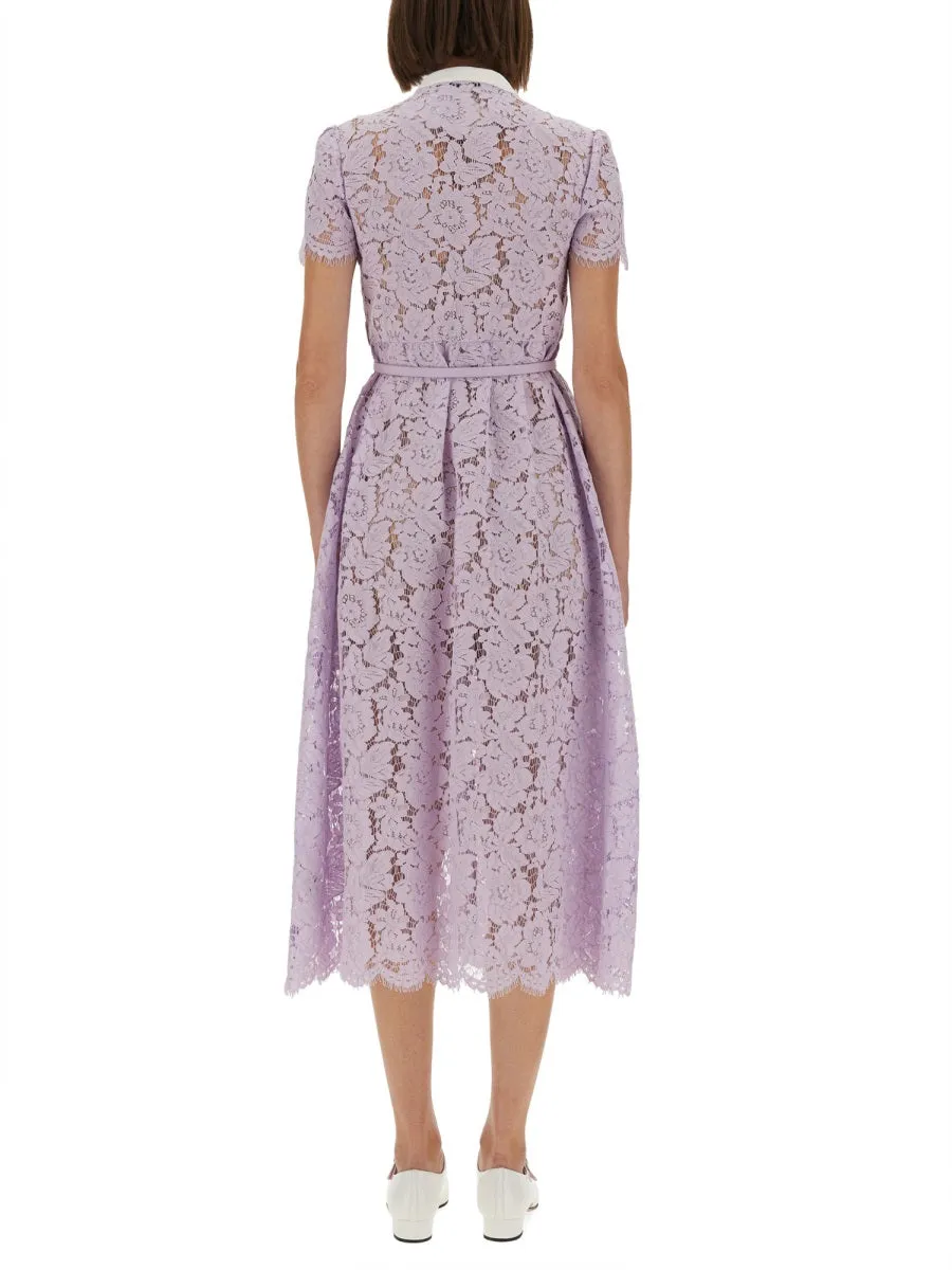 Lace Midi Dress sold by Wanan Luxury product image thumbnail 3
