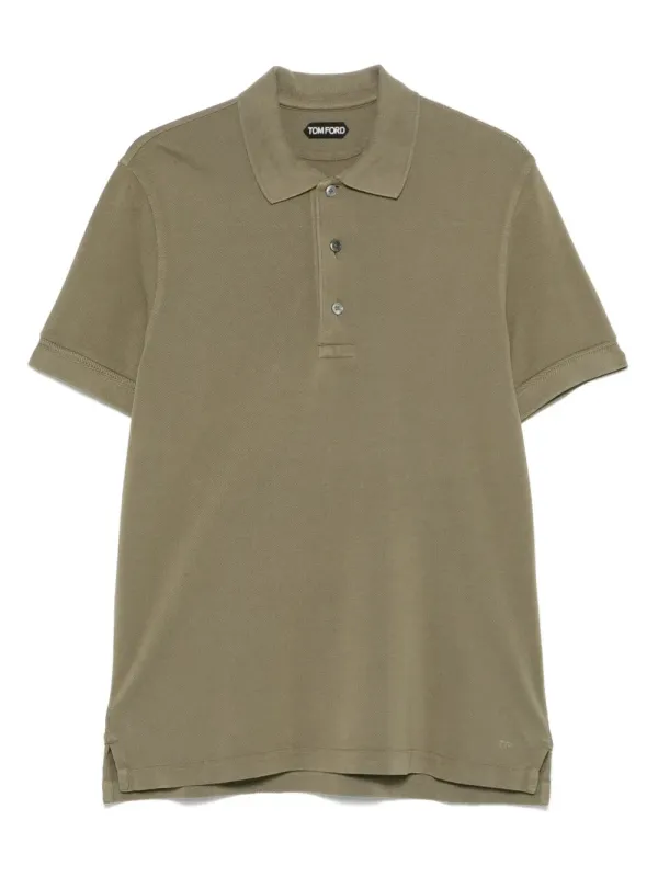 Short-Sleeved Polo made by Tom Ford