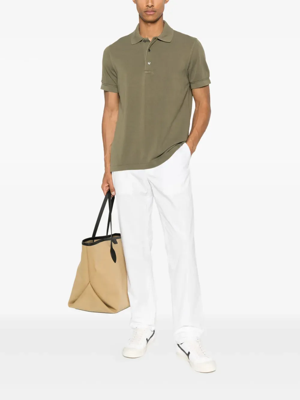 Short-Sleeved Polo sold by Wanan Luxury product image thumbnail 2
