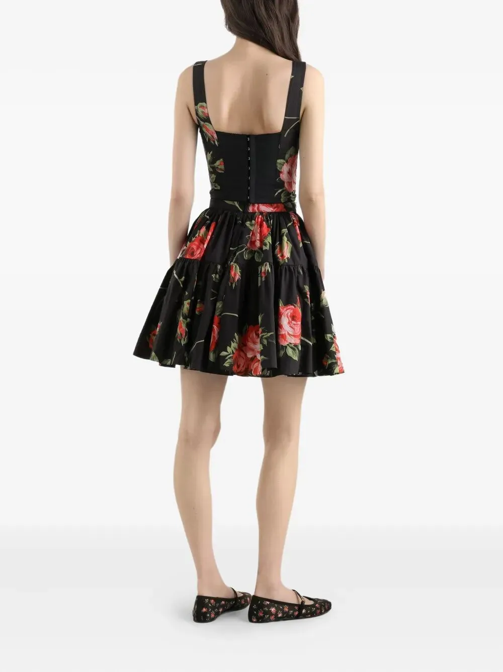 Top Bustier Stampa Rose Bouquet sold by Wanan Luxury product image thumbnail 3