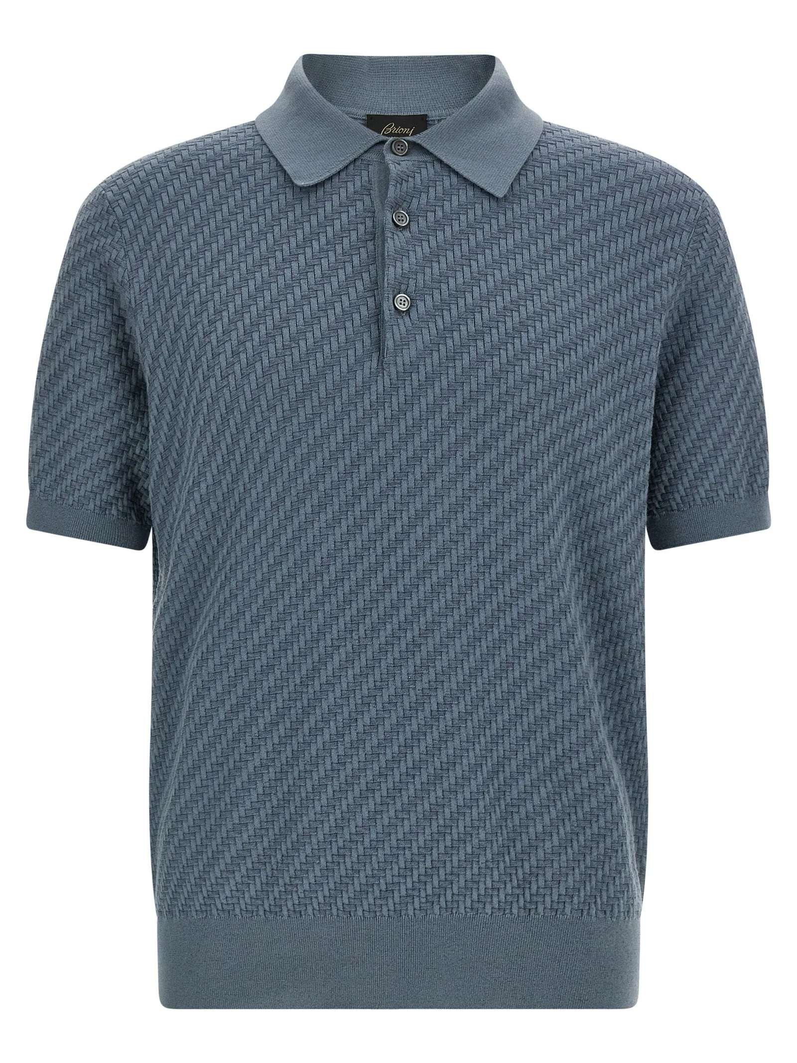 Weaving Plot Polo Light Blue sold by Wanan Luxury
