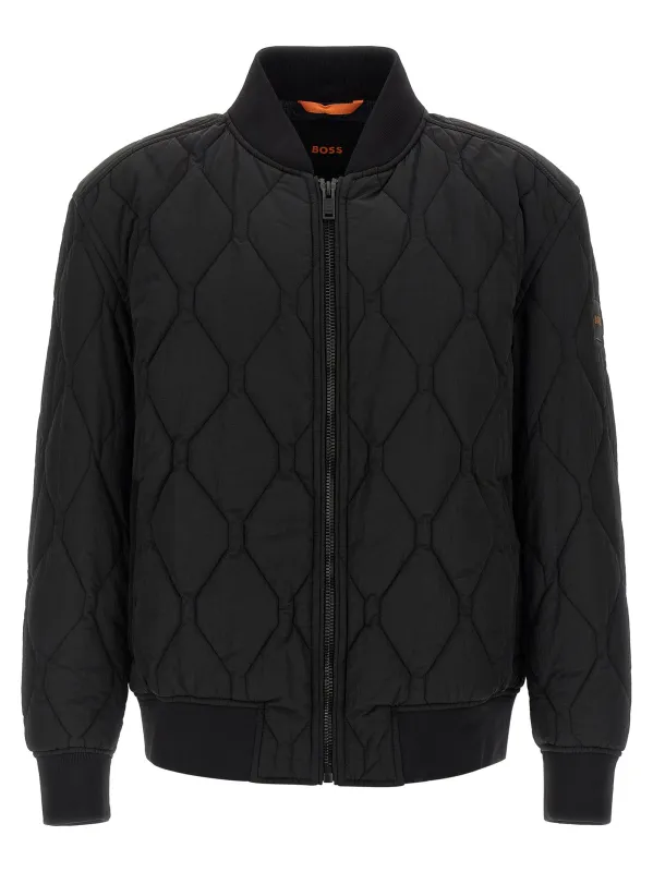 Osnape Puffer Jackets Black made by Hugo Boss