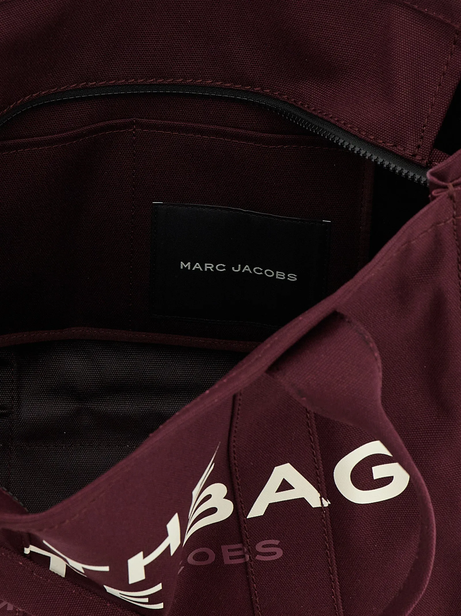 The Canvas Large Tote Tote Bag Bordeaux sold by Wanan Luxury product image thumbnail 4