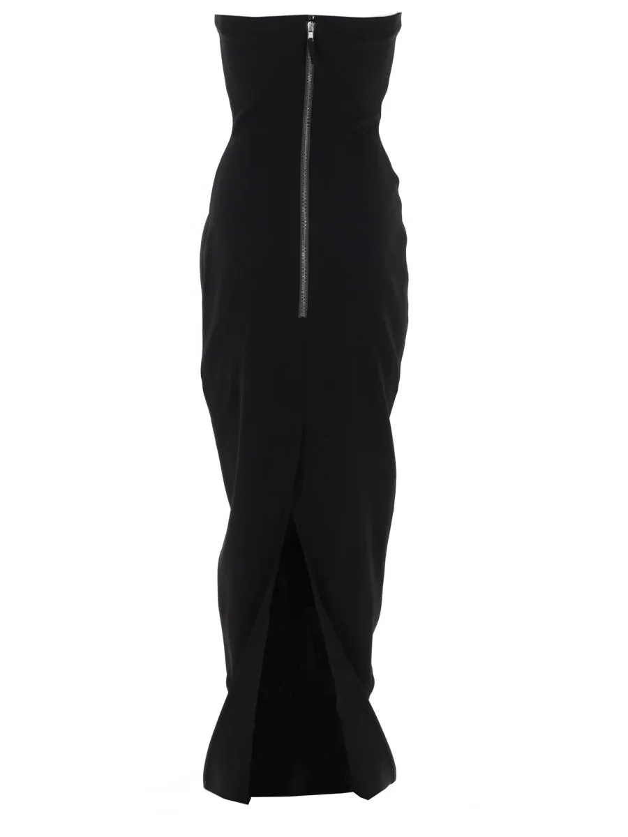 Long "Bustier Gown" Dress sold by Wanan Luxury product image thumbnail 2