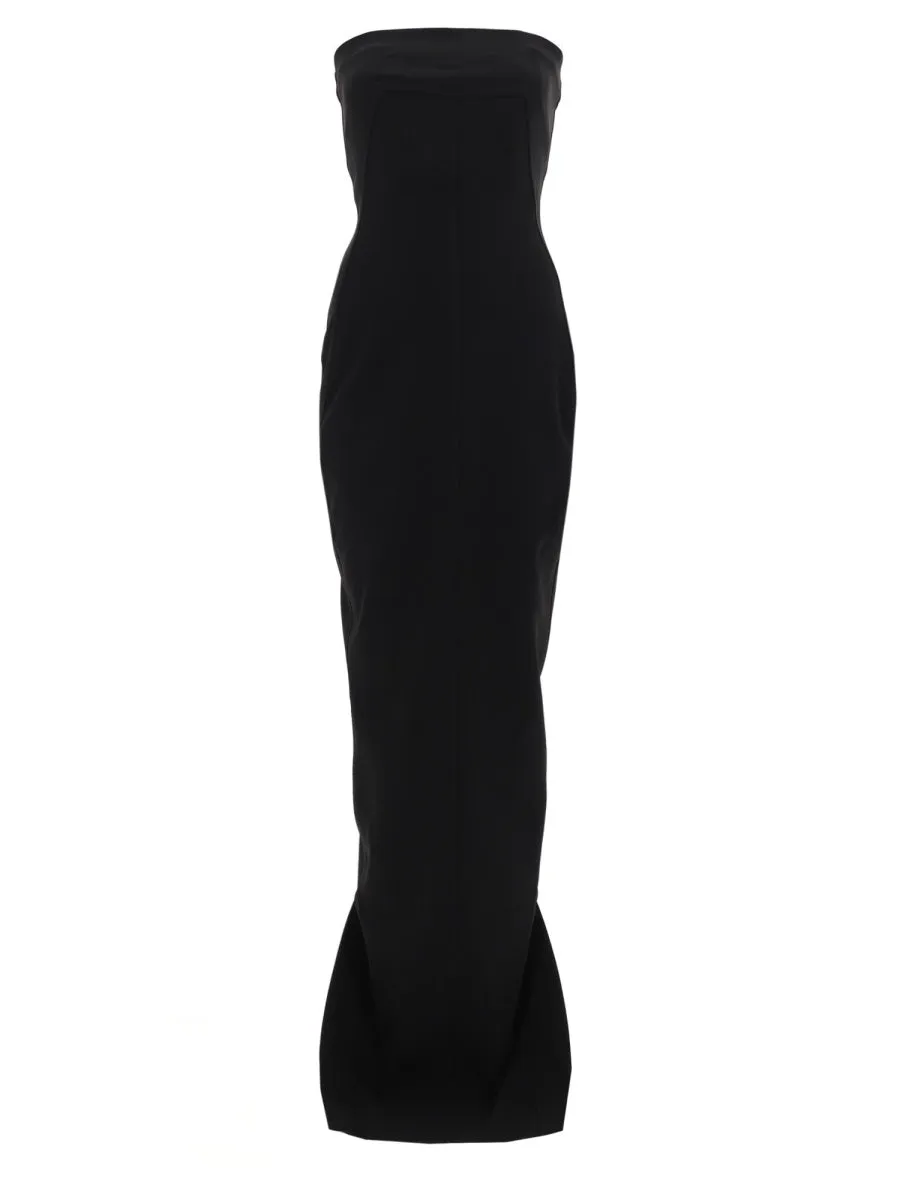 Long "Bustier Gown" Dress sold by Wanan Luxury product image thumbnail 3
