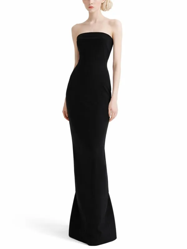 Long "Bustier Gown" Dress made by Rick Owens