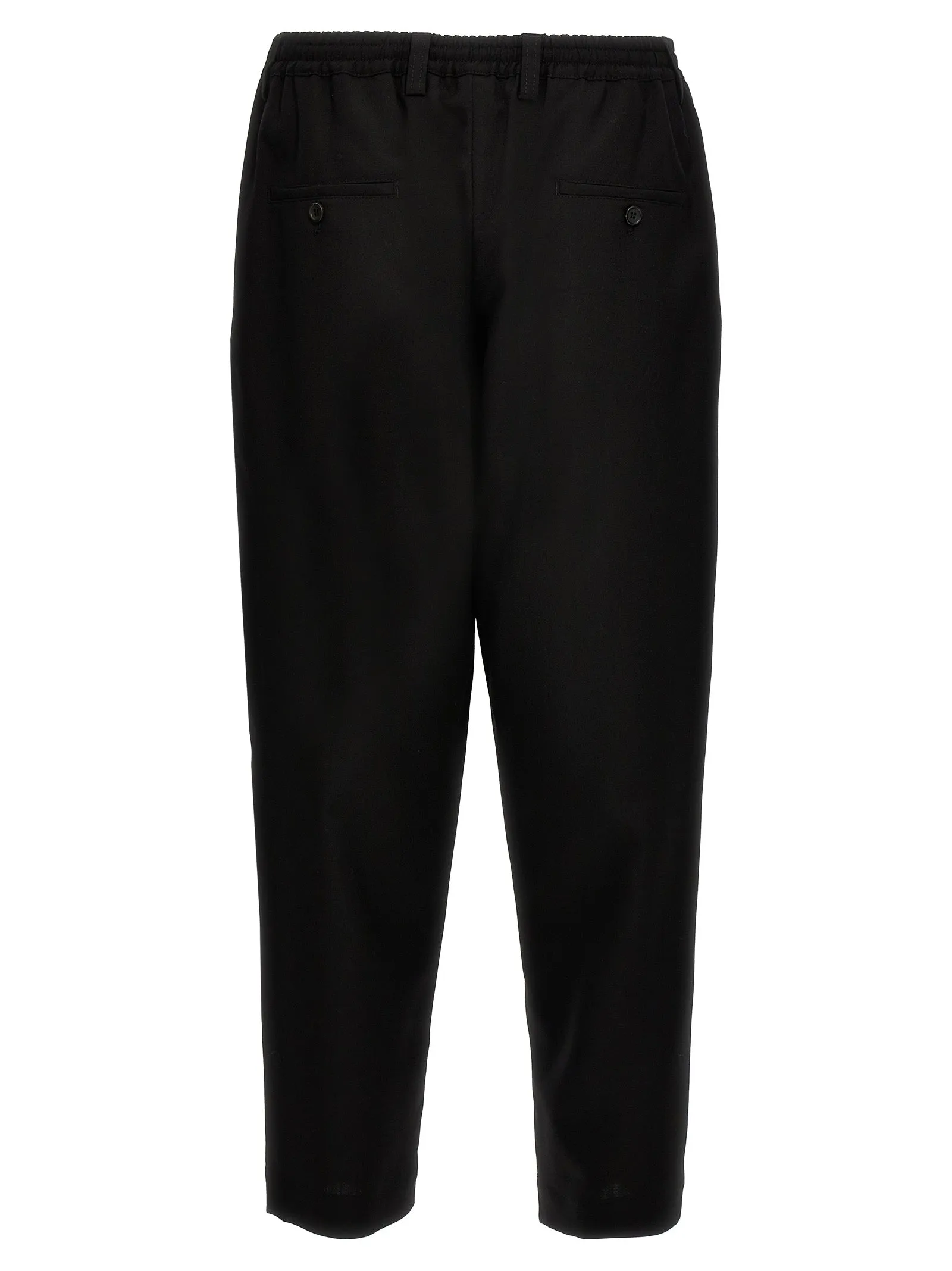 Tropical Wool Crop Pants Black sold by Wanan Luxury product image thumbnail 2