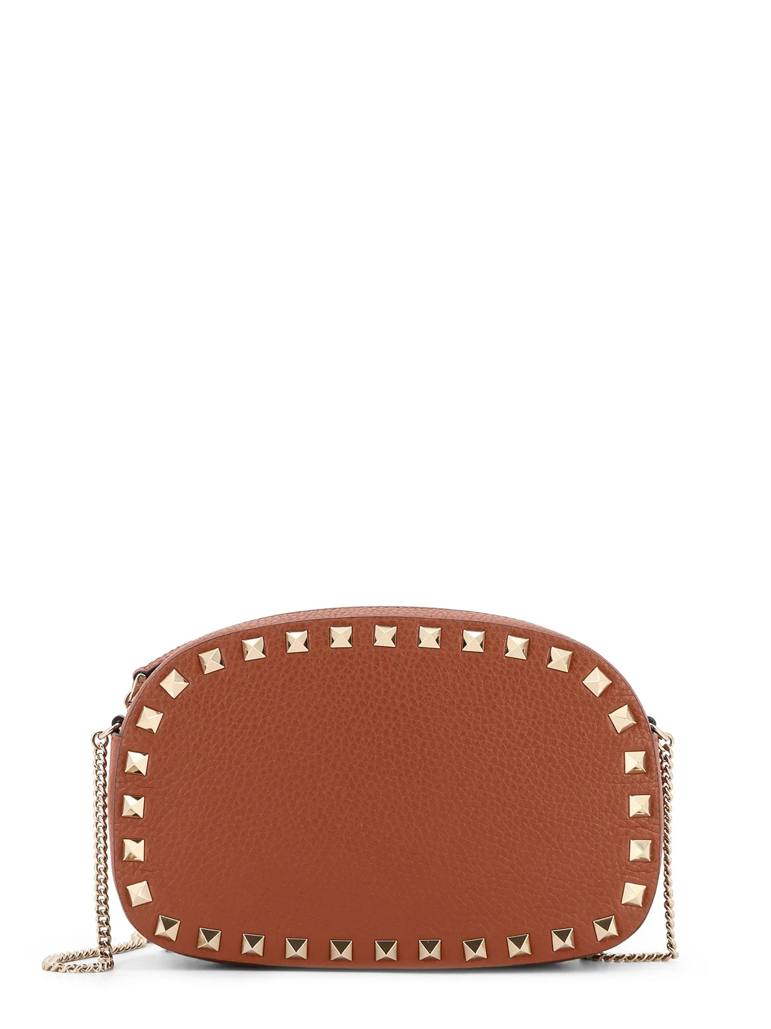 Rockstud Leather Shoulder Bag sold by Wanan Luxury