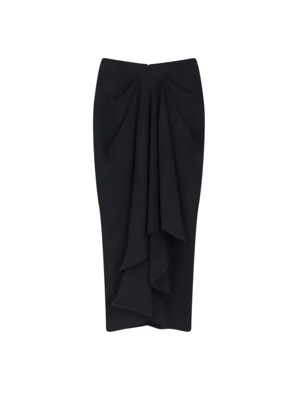 Draped Midi Skirt made by Givenchy