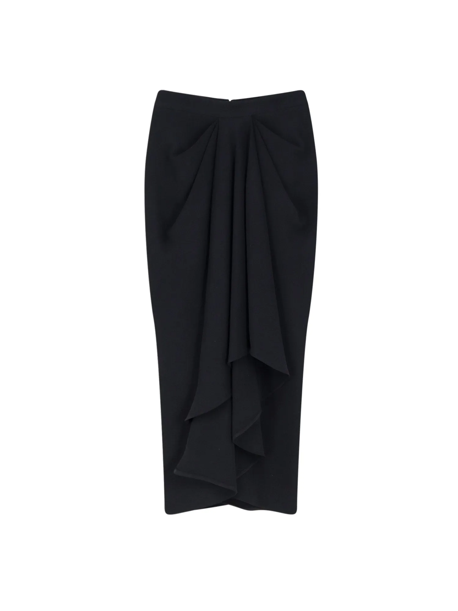 Draped Midi Skirt sold by Wanan Luxury