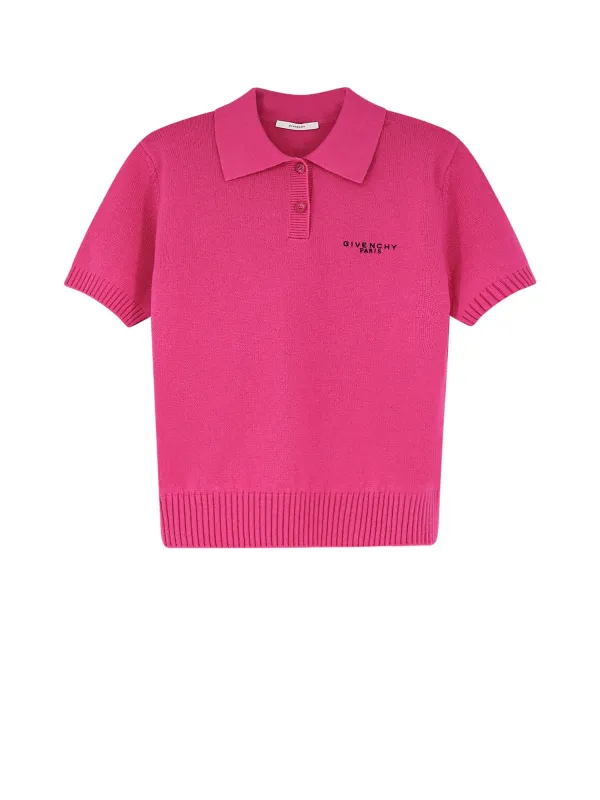 Wool And Cashmere Polo Shirt sold by Wanan Luxury