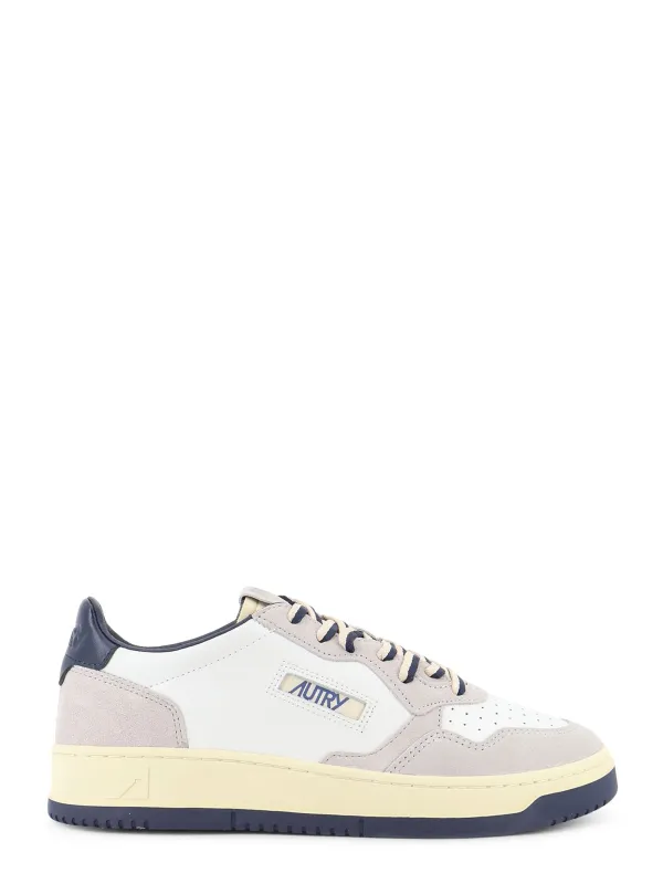 Medalist Low Leather And Suede Sneakers sold by Wanan Luxury