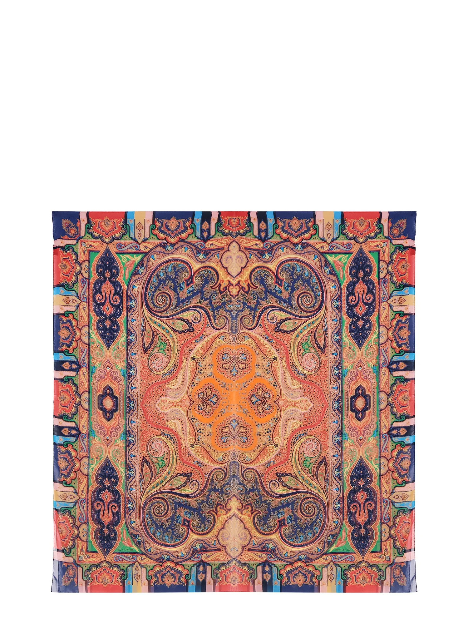 Multicolor Silk Foulard sold by Wanan Luxury