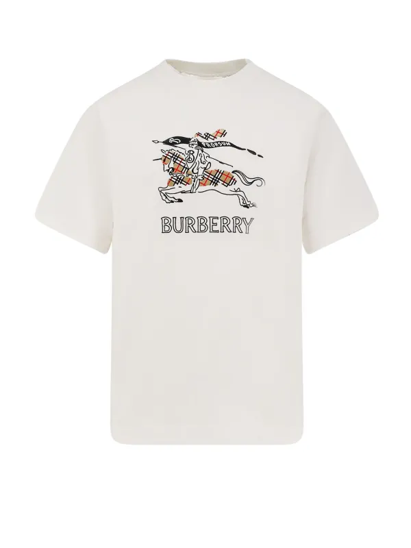 Organic Cotton T-Shirt made by Burberry
