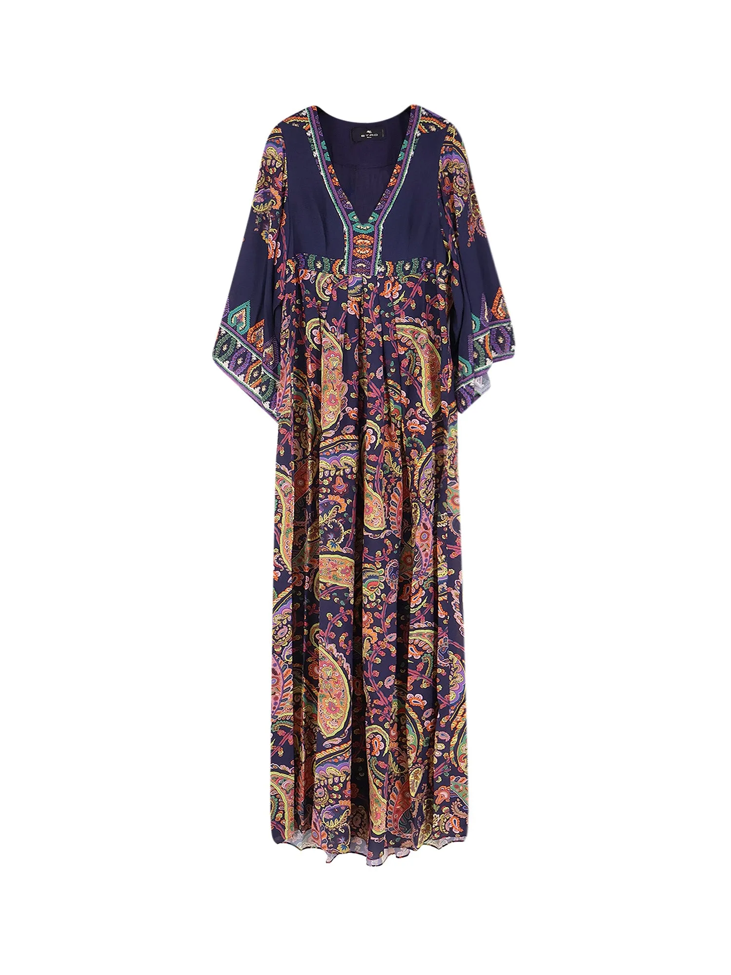 Multicolor Viscose Long Dress sold by Wanan Luxury