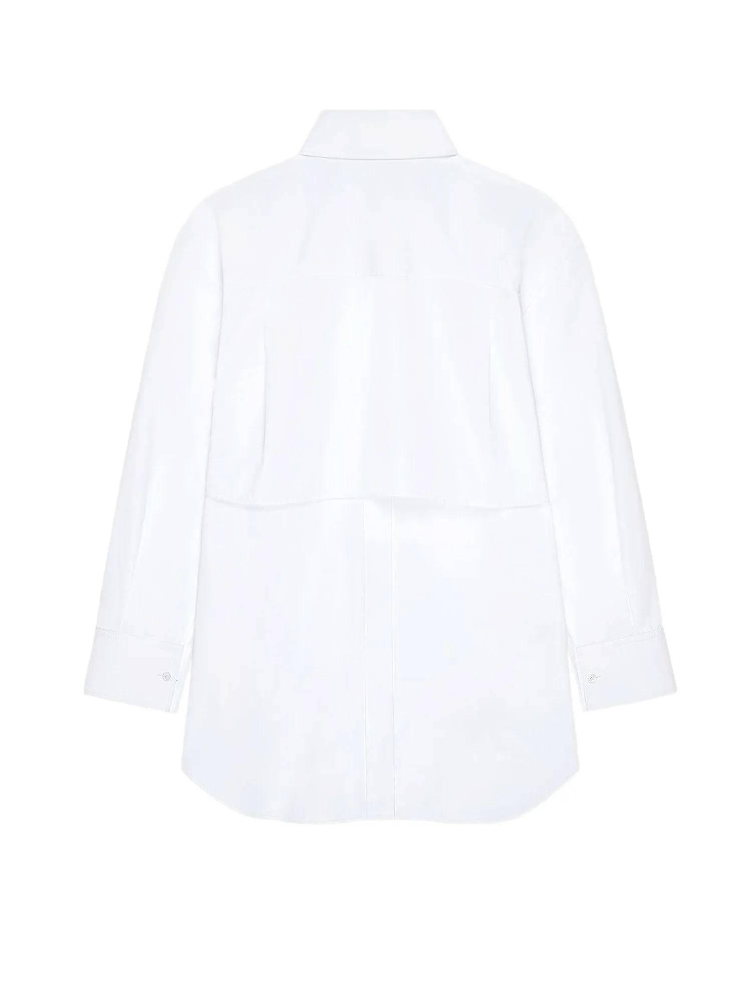 Backless Cotton Shirt sold by Wanan Luxury product image thumbnail 2