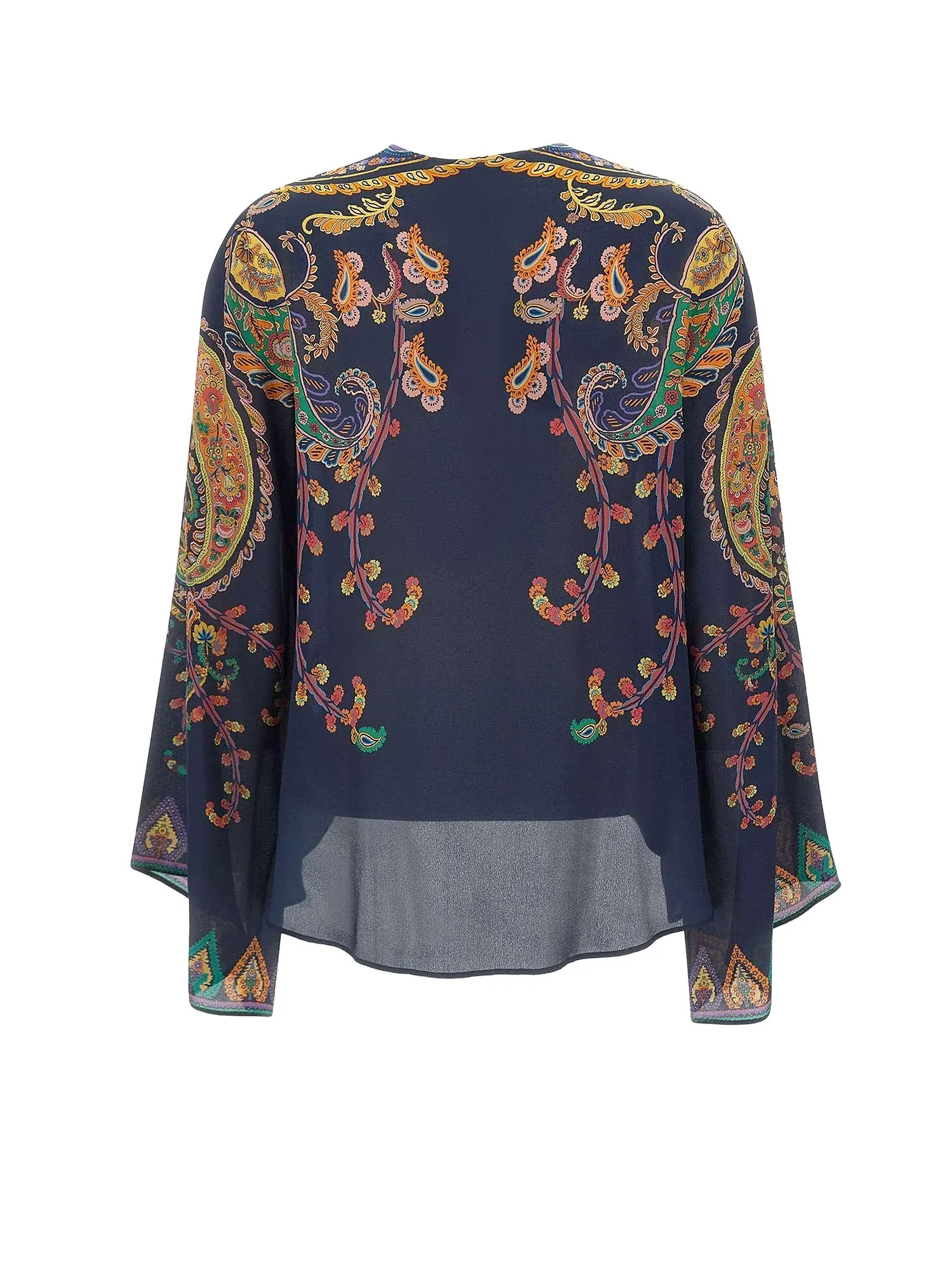 Multicolor Silk Shirt sold by Wanan Luxury product image thumbnail 2