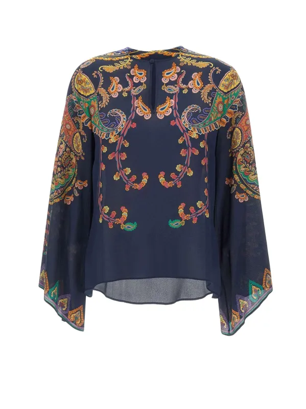 Multicolor Silk Shirt sold by Wanan Luxury