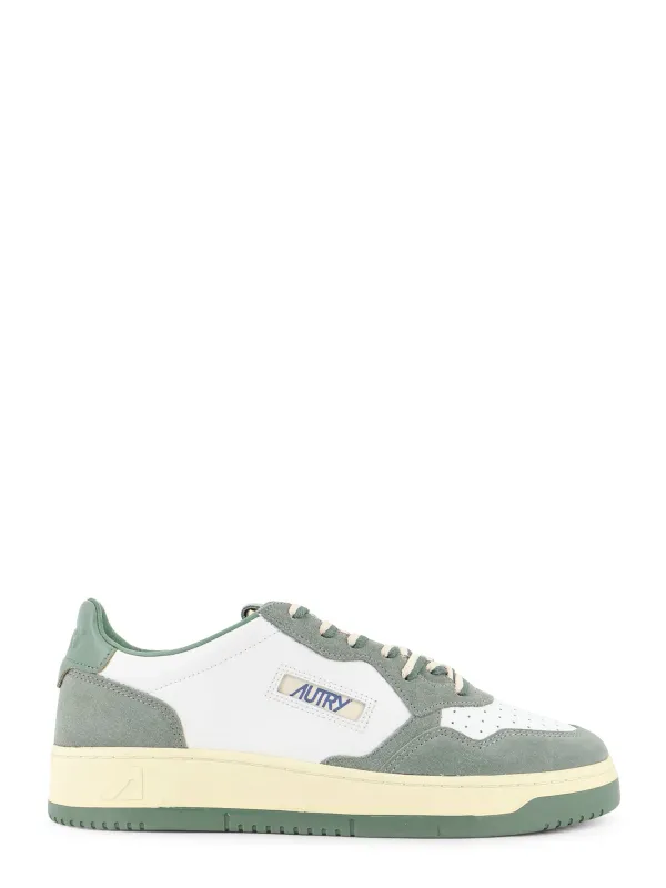 Medalist Low Leather And Suede Sneakers sold by Wanan Luxury