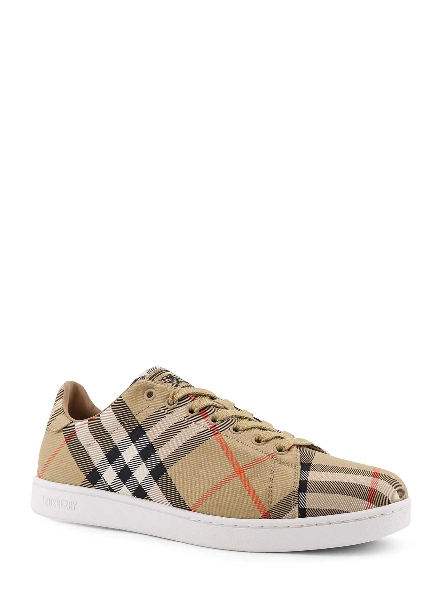 Canvas Sneakers With Check Motif sold by Wanan Luxury product image thumbnail 2