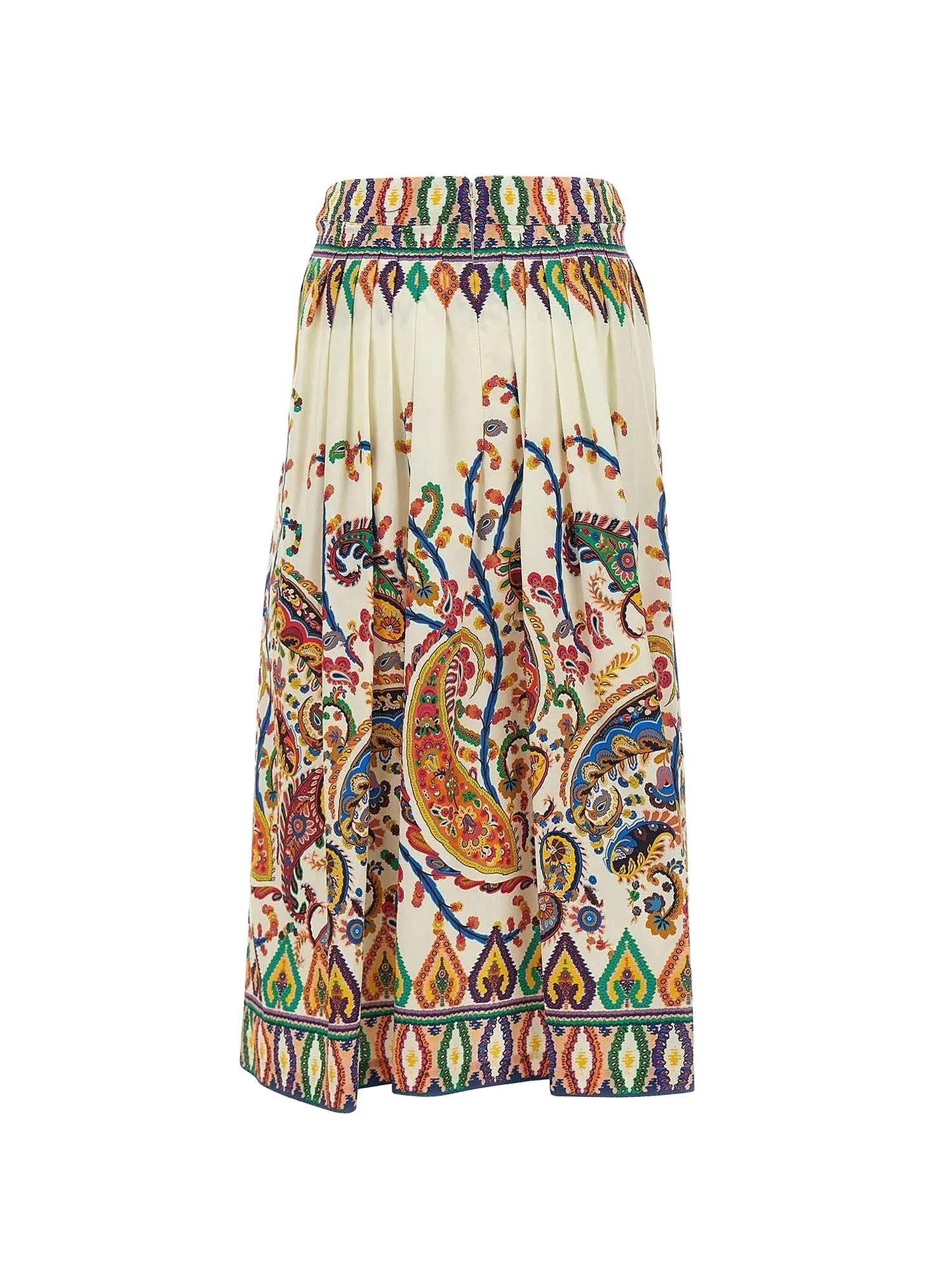 Multicolor Cotton Skirt sold by Wanan Luxury product image thumbnail 2