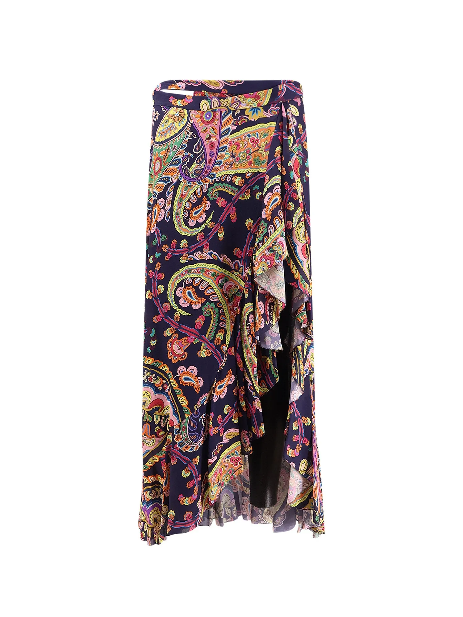 Multicolor Viscose Skirt sold by Wanan Luxury
