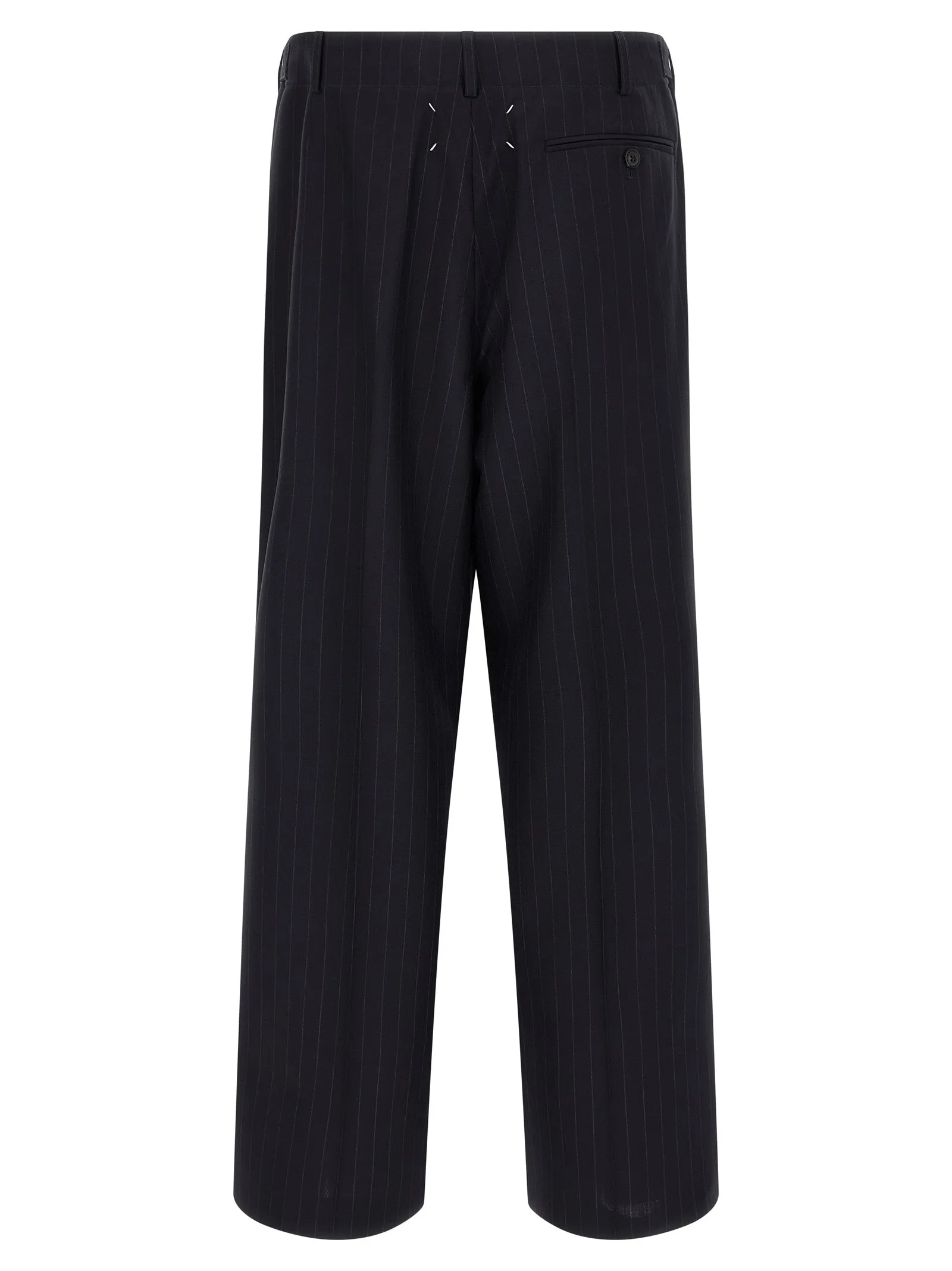 Pinstripe Pants Blue sold by Wanan Luxury product image thumbnail 2
