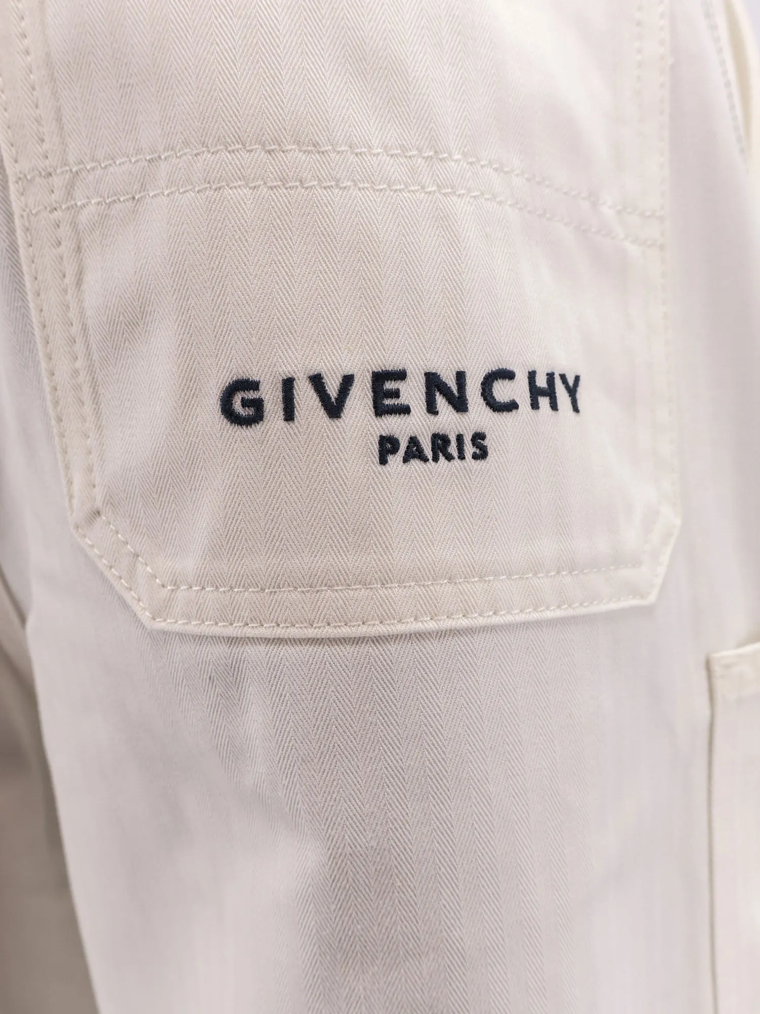 Cotton Bermuda Shorts With Logo Embroidery sold by Wanan Luxury product image thumbnail 3