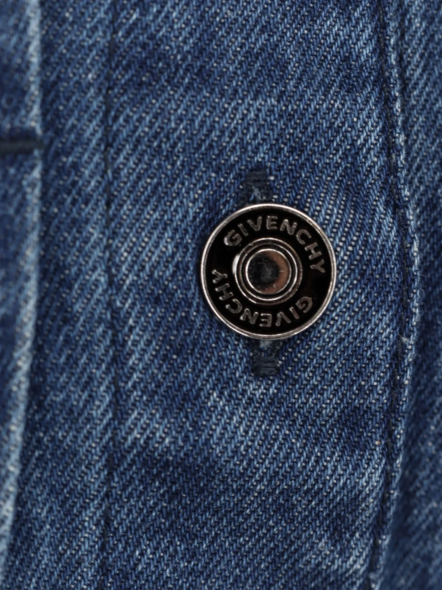 Denim Chemisier Dress sold by Wanan Luxury product image thumbnail 3