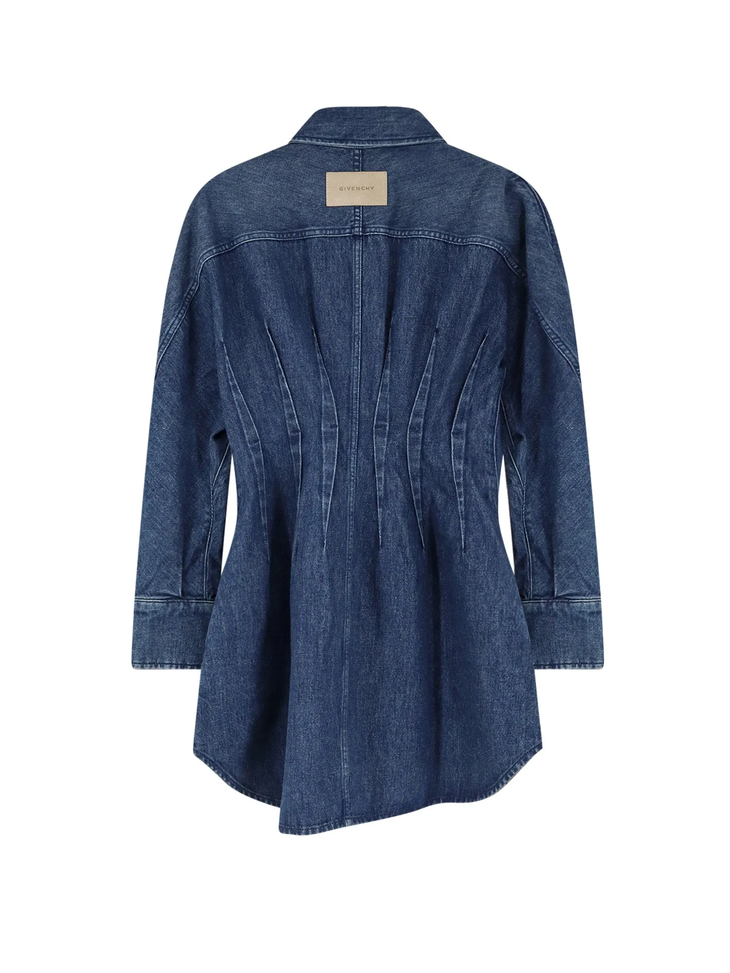 Denim Chemisier Dress sold by Wanan Luxury product image thumbnail 2