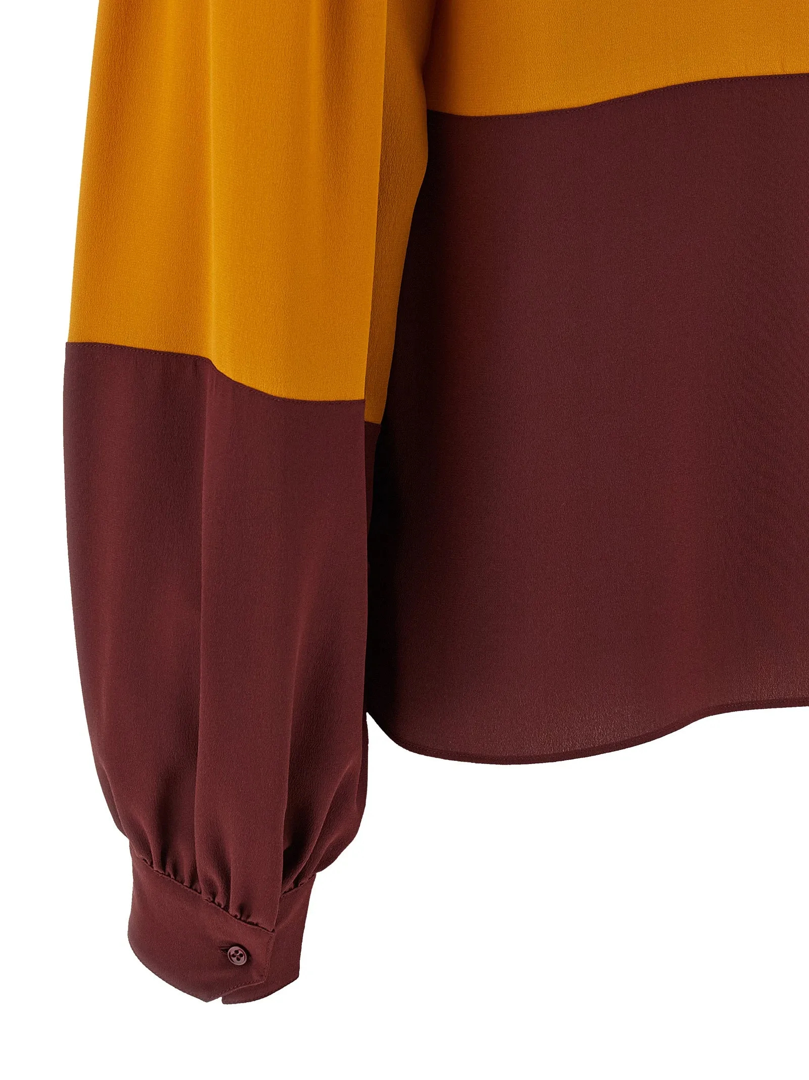 Color-Block Blouse Shirt And Blouse Multicolor sold by Wanan Luxury product image thumbnail 4