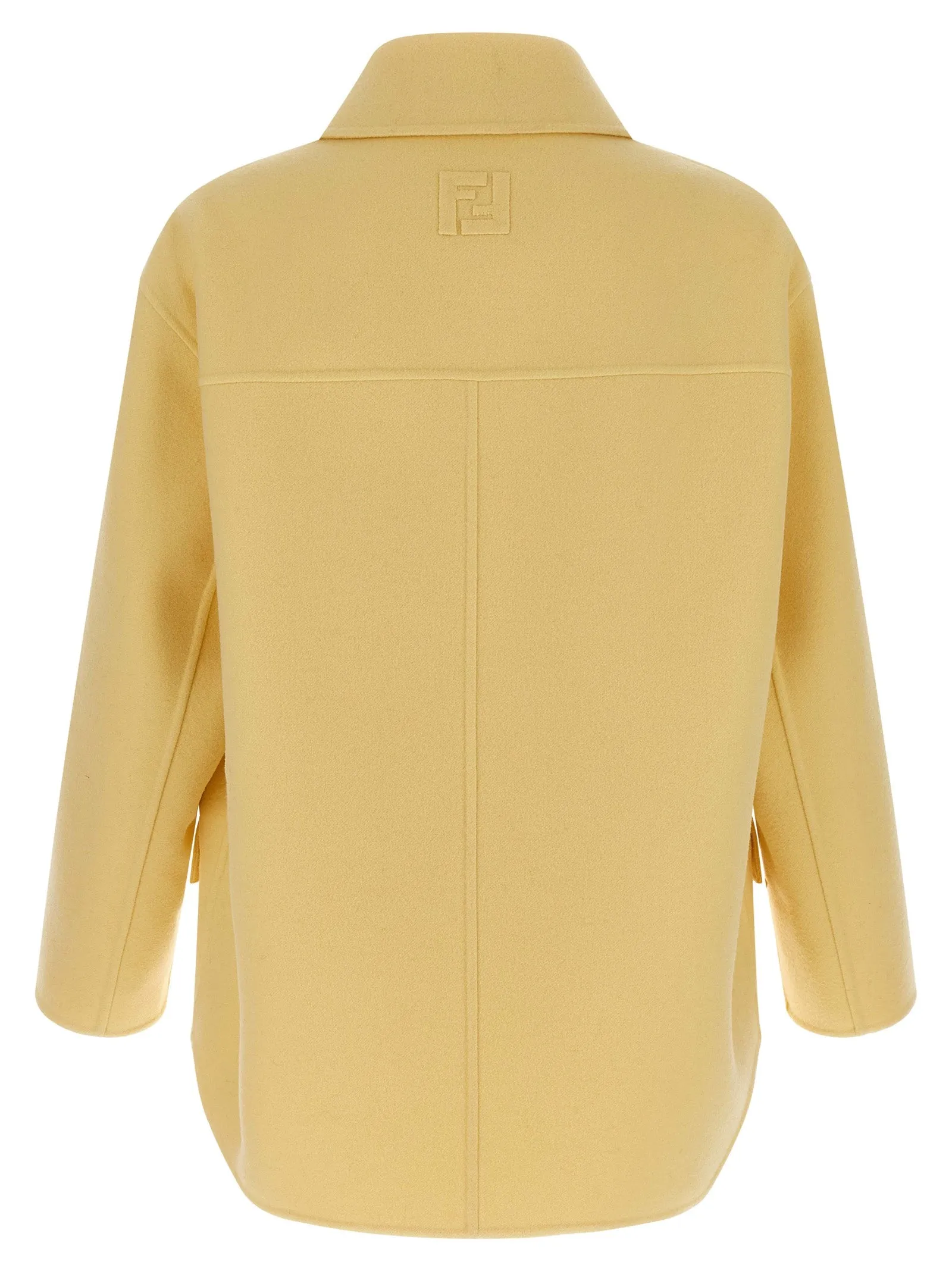 Caban Coat Coats And Trench Coats Yellow sold by Wanan Luxury product image thumbnail 3