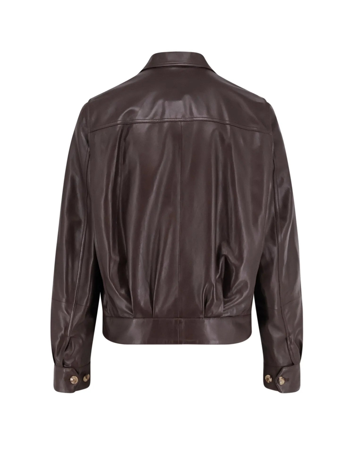 Leather Jacket With Pockets sold by Wanan Luxury product image thumbnail 2