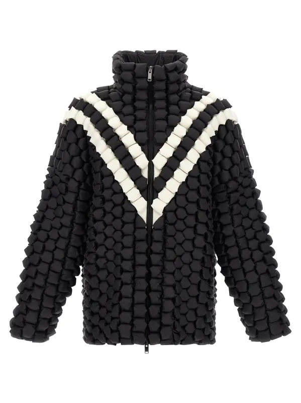 3d Down Jacket Puffer Jackets Black made by Wanan Luxury