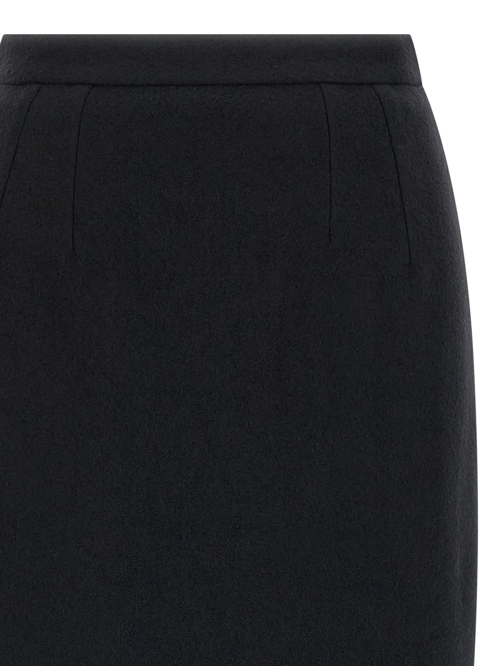Wool Sheath Skirt Skirts Black sold by Wanan Luxury product image thumbnail 3