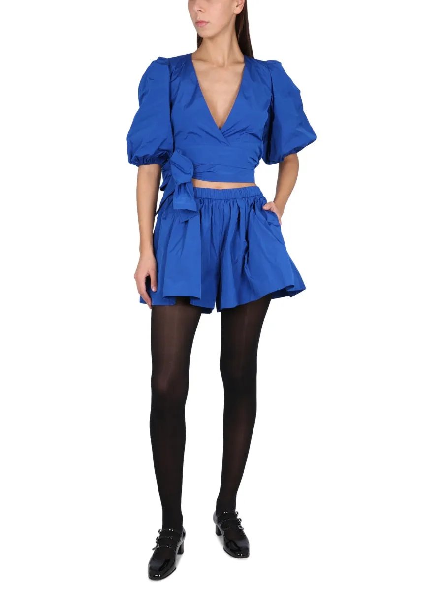 Taffeta Top sold by Wanan Luxury product image thumbnail 2