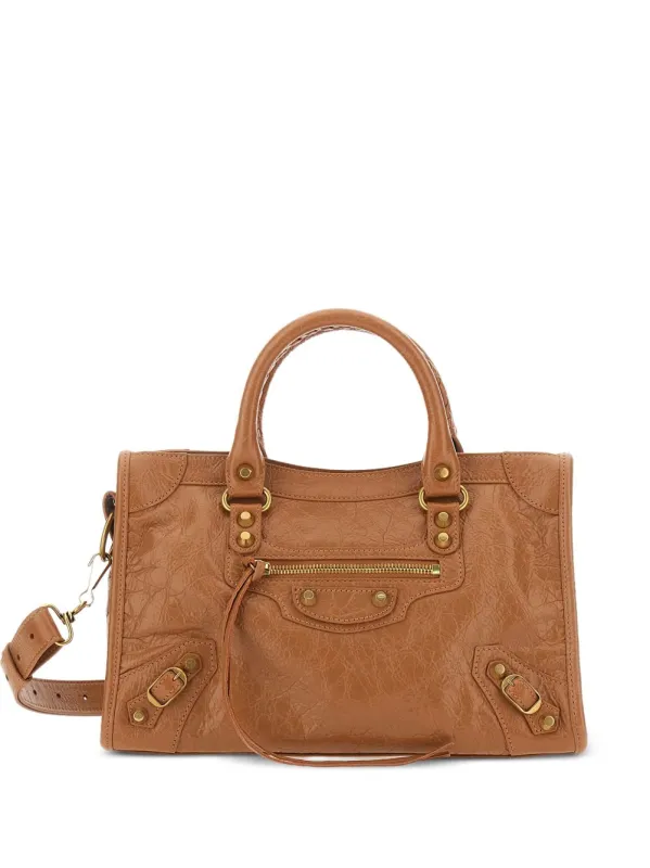 Le City Small Leather Handbag made by Balenciaga