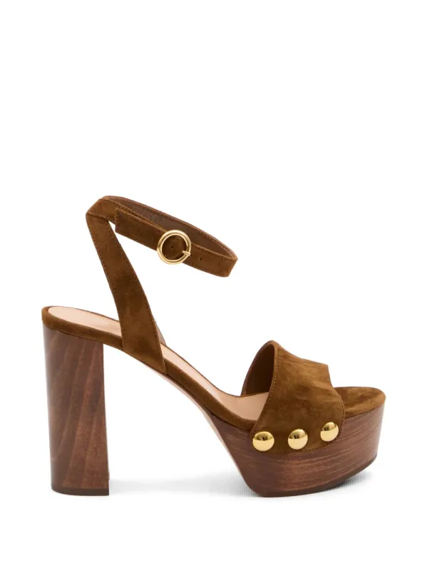 Sandals Brown made by Gianvito Rossi
