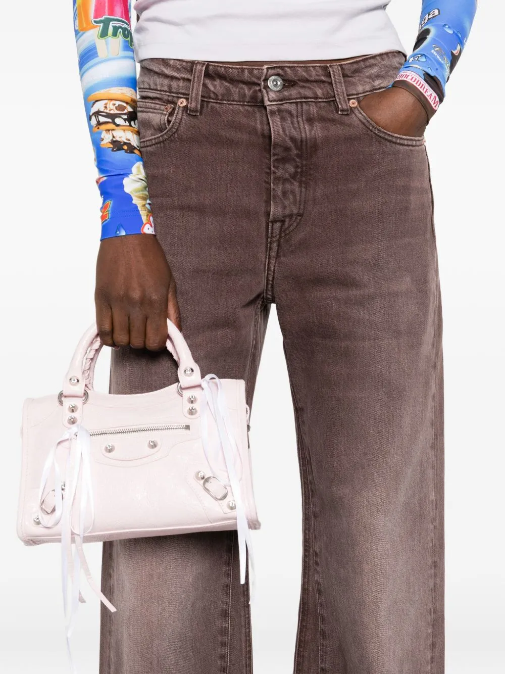 Le City Mini Leather Handbag sold by Wanan Luxury product image thumbnail 3