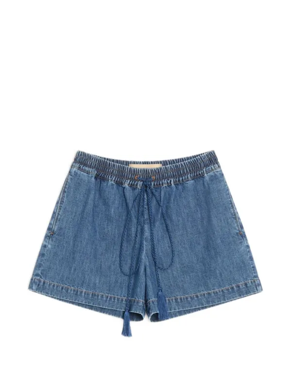 Denim Shorts sold by Wanan Luxury