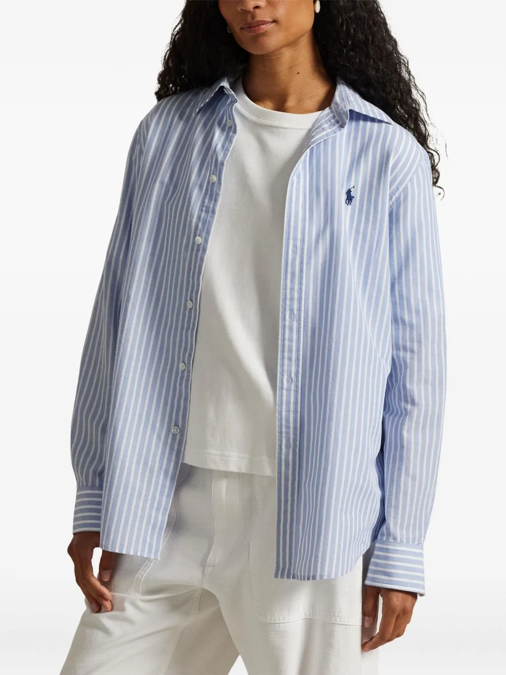 Shirts Blue And Green sold by Wanan Luxury product image thumbnail 4