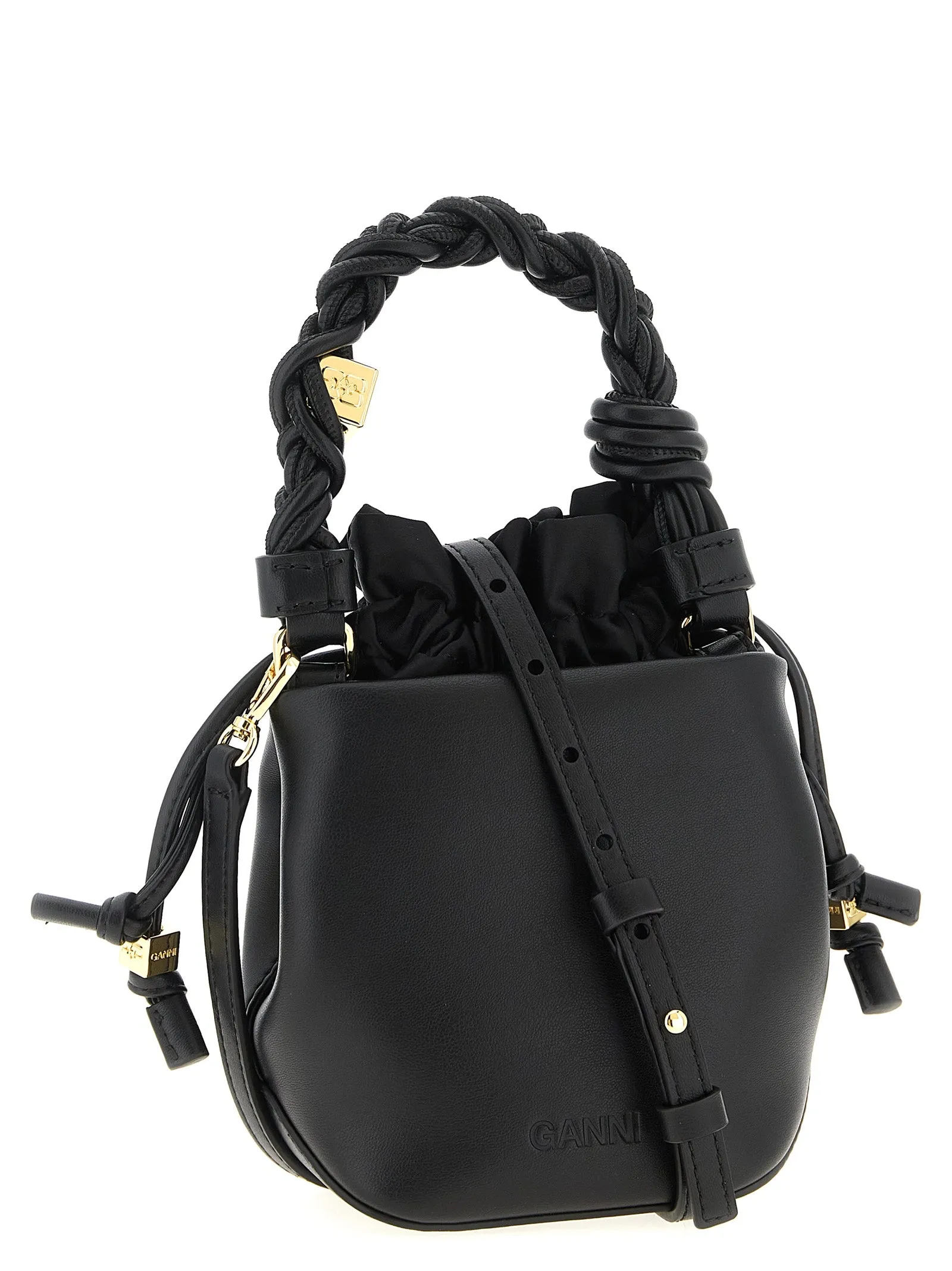 Mini Bou Bucket Hand Bags Black sold by Wanan Luxury product image thumbnail 2
